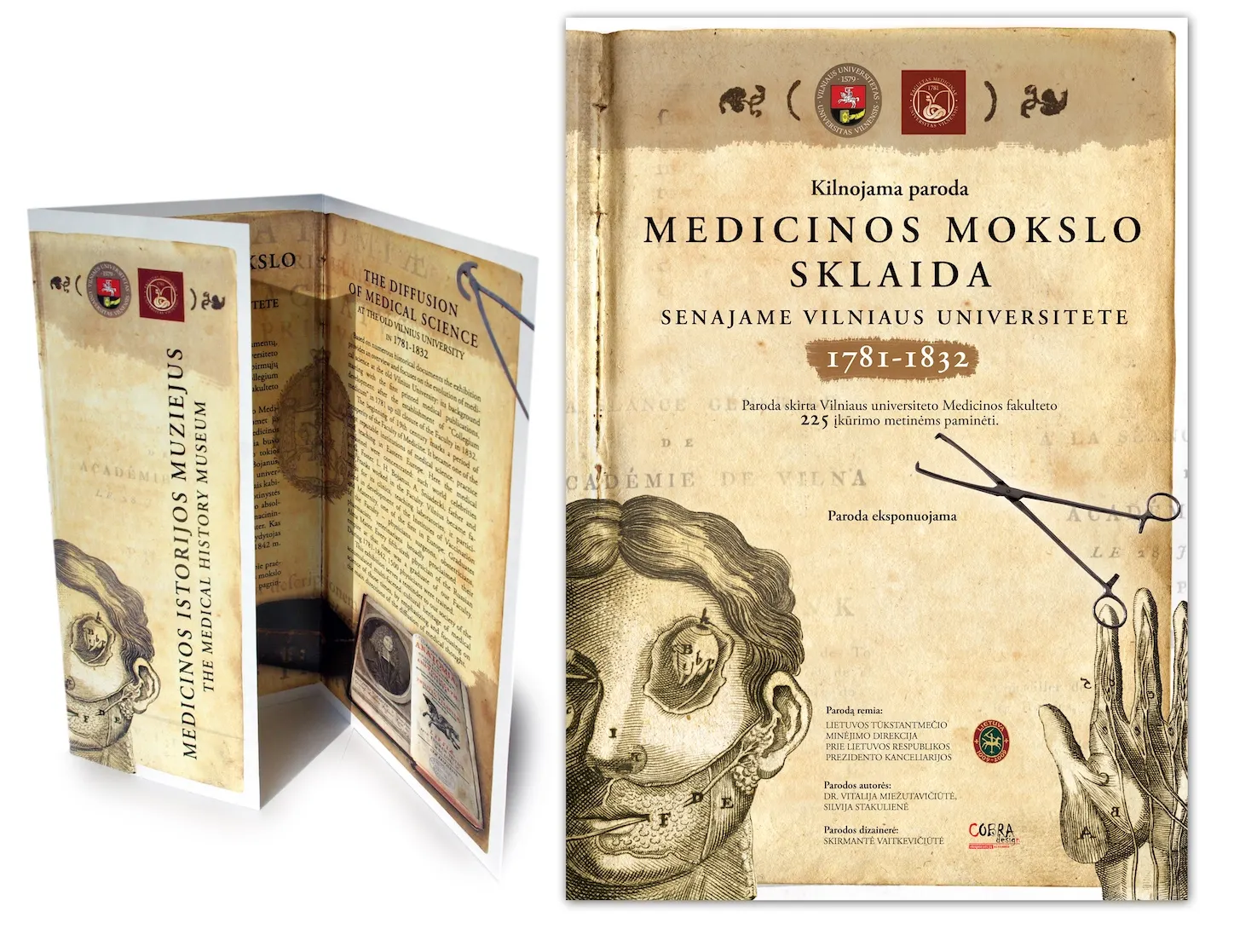 Kilnojamoji paroda "Medicinos mokslo sklaida senajame Vilniaus Universitete 1781-1832"